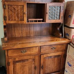 Vintage Rare Buffet, Hutch, Sideboard.