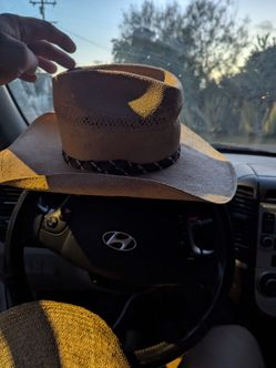 Stetson straw hat
