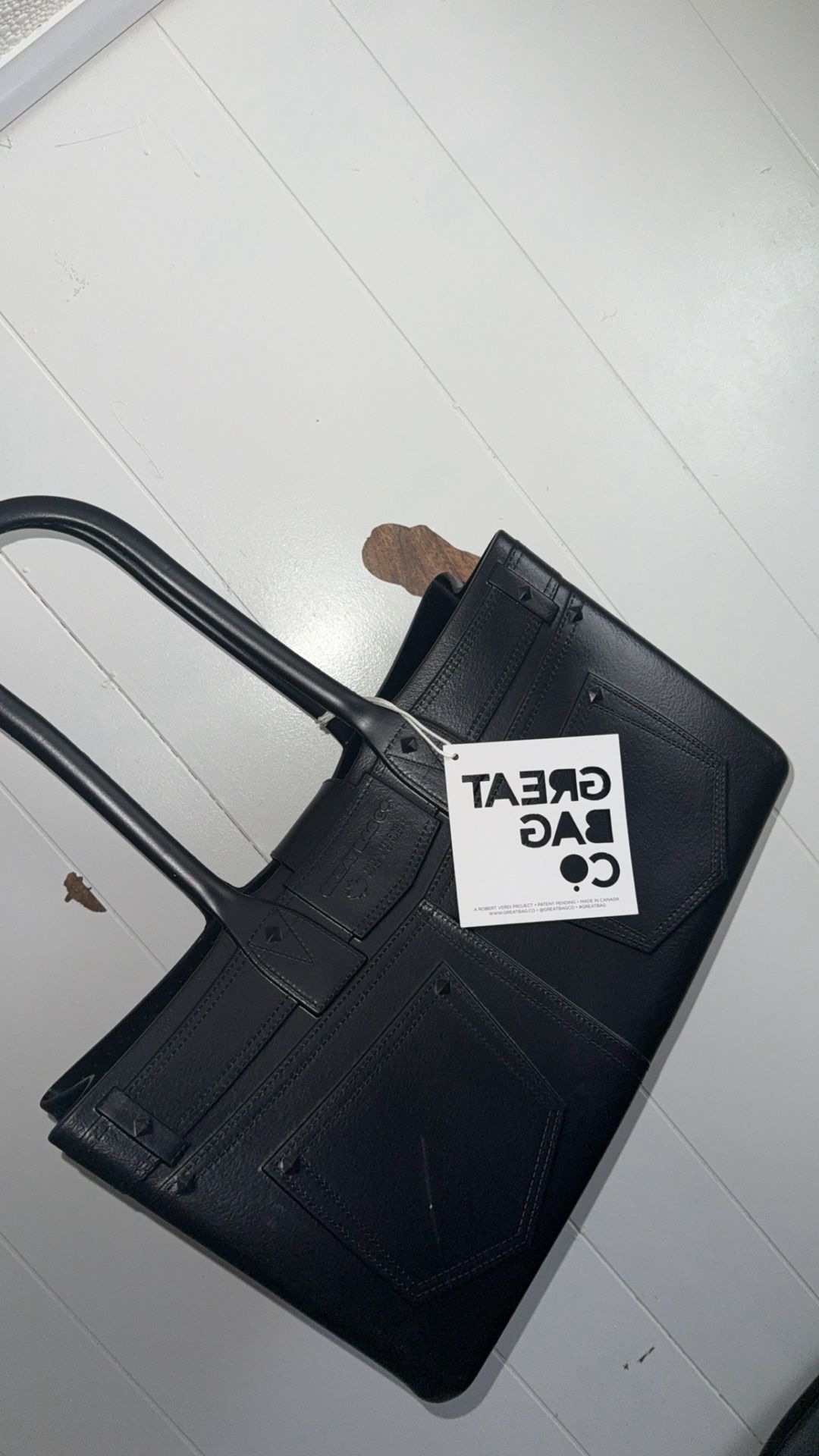 Great Bag Co. Black Tote Bag