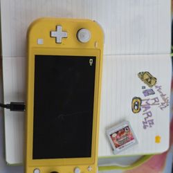 Switchlite (Og). Crack In The Plastic Screen (Not Dosplay). Selling For 70, Negotiable To 65 IF You Pickup.