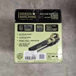 Green Machine 62V Blower Kit