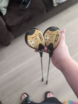 Old golf clubs