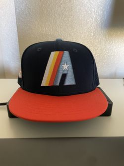 Houston Astros 50th Anniversary Side Patch New Era MLB Fitted Hat