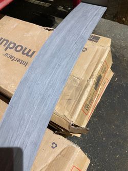 Grey LVT flooring
