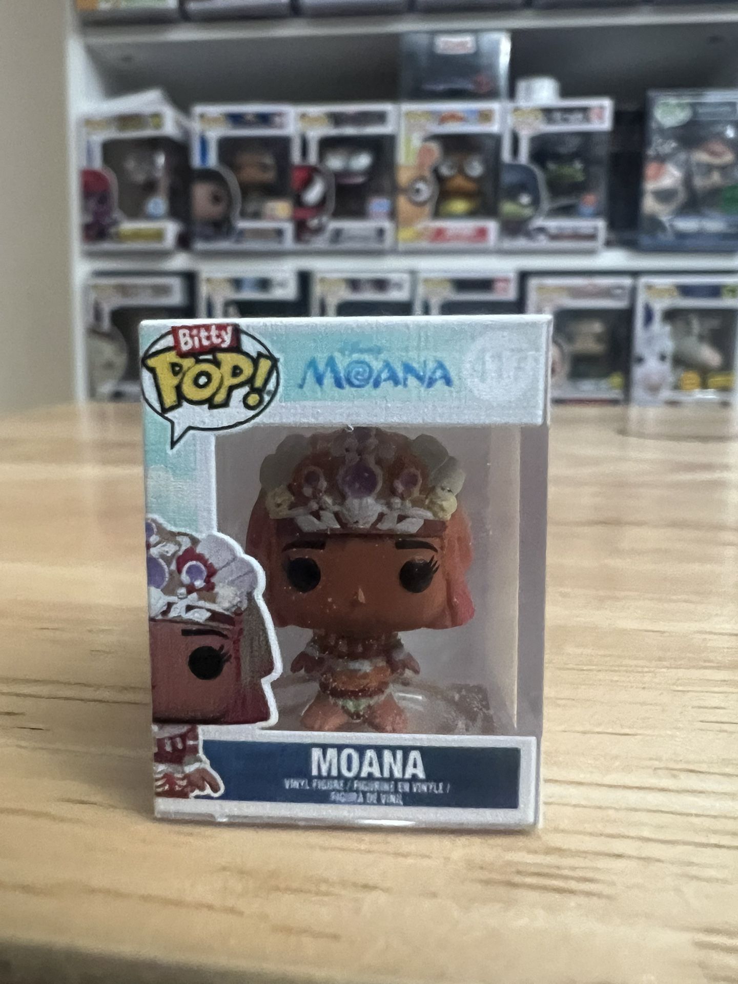 BITTY Moana Ceremony Funko Pop #417 Disney Princesses Movies Princess Hawaii