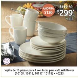 Vajilla De 16 Piezas Prinesss House