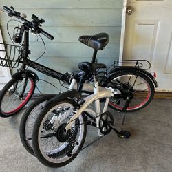 2 Folding bikes For Sale