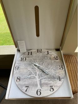 Rustic wall clock