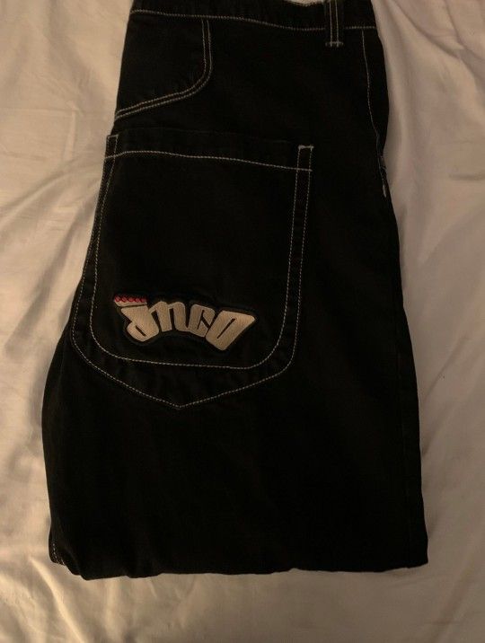 JNCO LOWDOWNS JETBLACK