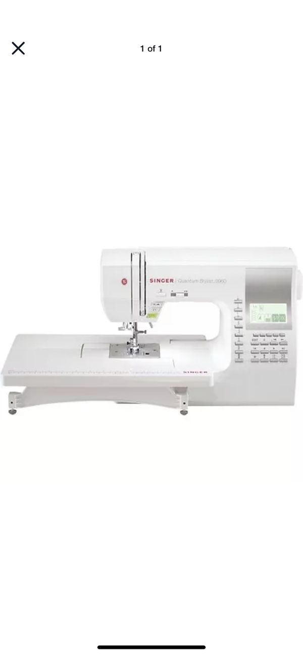 SINGER Quantum Stylist 9960 Computerized Portable Sewing Machine with
