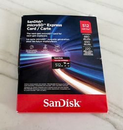 MicroSD express card for Nintendo Switch 2