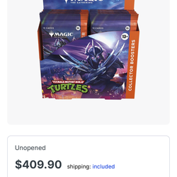 Teenage mutant ninja turtles collector booster