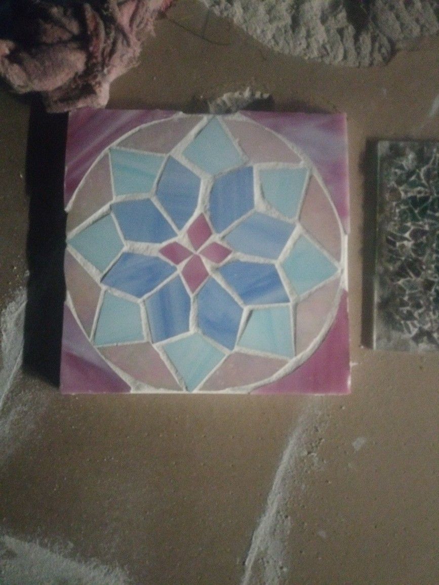 Two Custom-made Tiles