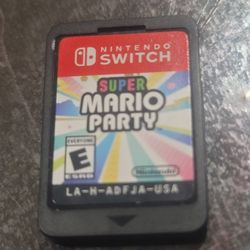 NINTENDO SWITCH SUPER MARIO PARTY 