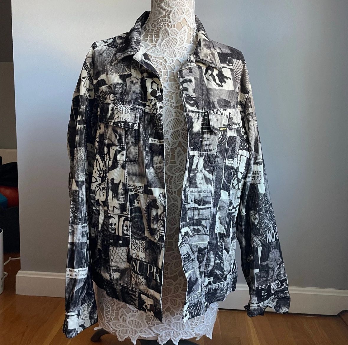 Supreme Vibrations ss18 Trucker Jacket  