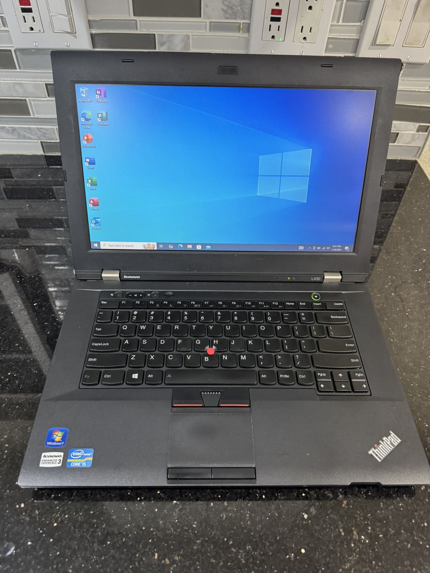 Lenovo ThinkPad L430 - 240 GB SSD - 12 GB RAM - Intel i5 - Win10 Pro/MS Office 21