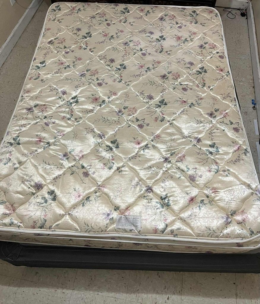 Bed & Box Spring No Stains
