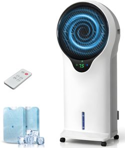 EXNOS 2000CFM Portable Evaporative Air Cooler For Indoor Use