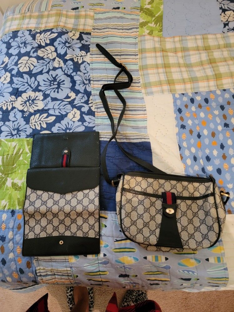 Vintage Gucci Purse And Wallet Anniversary Collection