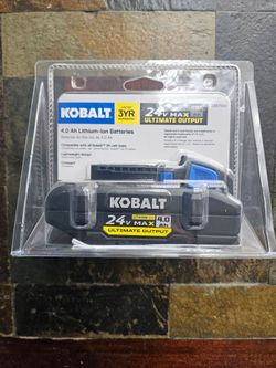 Kobalt ultimate output 24v