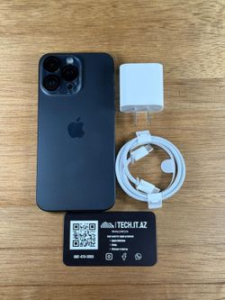 📱 iPhone 15 Pro Max | 1TB | Blue Titanium | Unlocked (Any Carrier)