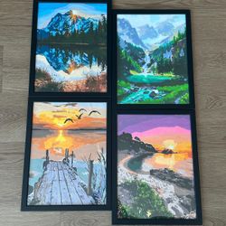 Paintings - Paint by numbers