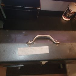 Vintage Steel Portable Toolbox