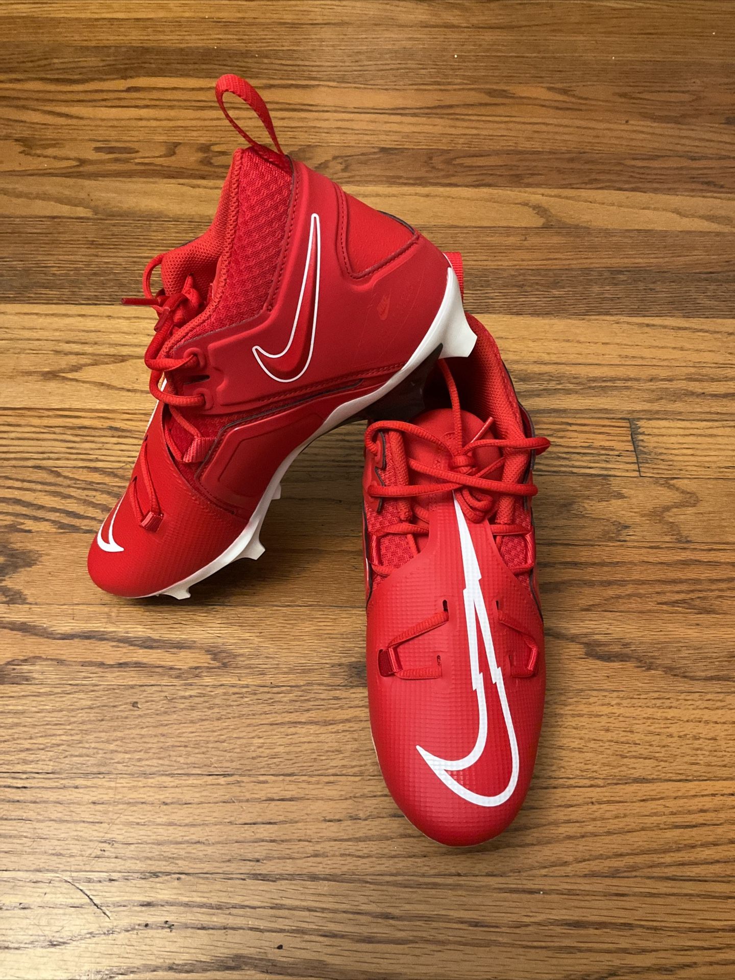 Nike Alpha Menace Pro University Red Football Cleats CT6649 616