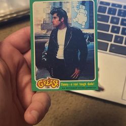 Danny 1978 Topps Grease Card