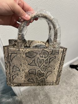 Snakeskin Purse From Express