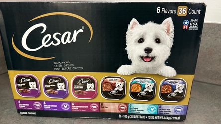 Cesar Wet Dog Food Variety Pack 36 Count