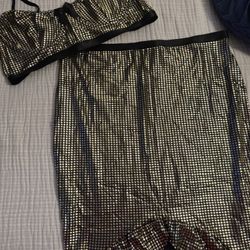 Halloween Disco Dress Set 