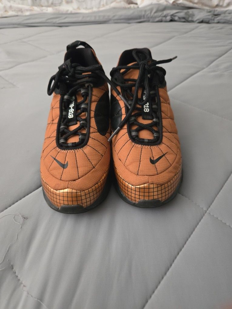 Nike Air Max MX-720-818 Metallic Copper/Black Youth's 4.5