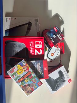 Nintendo switch 2 bundle, new not opened