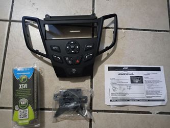 Brand New Ford fiesta 2011 and up single din radio dash kit and wireharness interface $200firm price pickup it's $300 on eBay look it up pickup only s