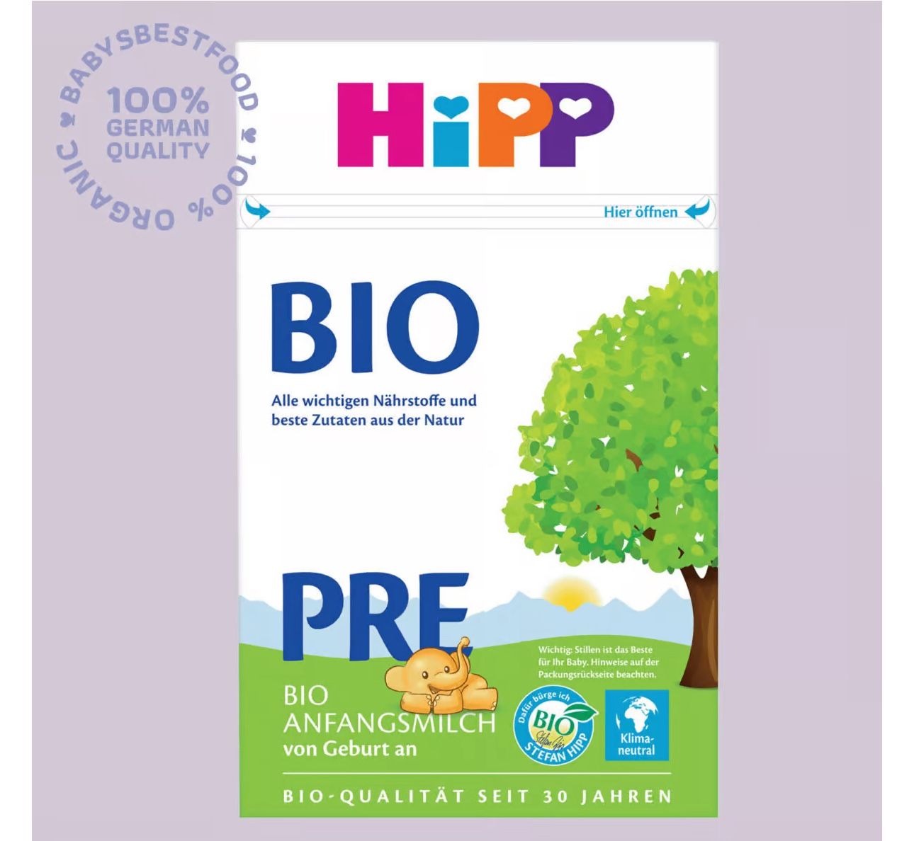 ORGANIC Hipp Bio HiPP Pre Baby Milk German Formula