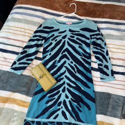 Lilly Pulitzer Sz S Sweater Dress EUC