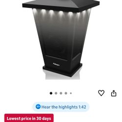 Set Of 4 Interconnected Lantern Style Speakers