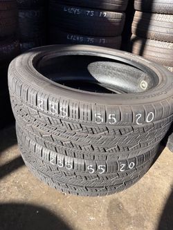 235/55r20 Two Continental Tires In Great Shape
