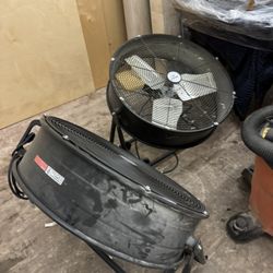 2 Industrial Large Fans 