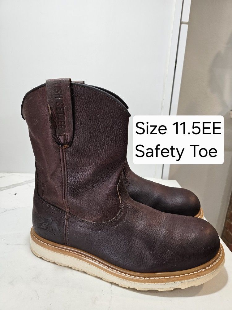 Red Wings Irish Setter Safety Toe Work Boots 11.5 EE