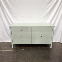 6 Drawer Dresser , Green *Free Delivery*