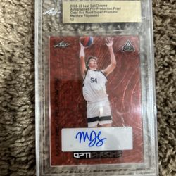 1 Of 1 Mathew Flipowski Auto