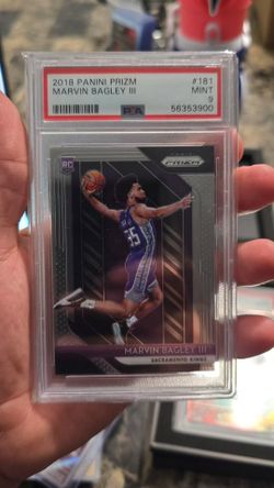 2018 Panini Prizm Marvin Bagley III RC PSA 9