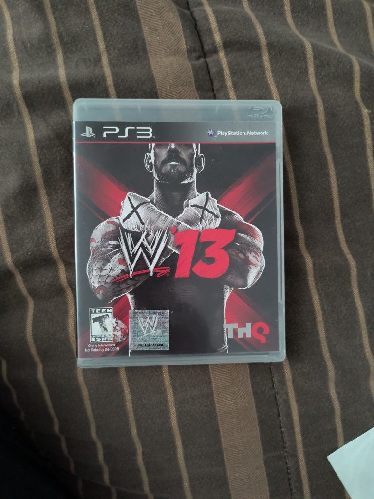 WWE 2K13 PS3