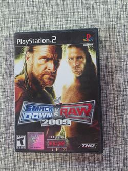 Authentic : WWE Smack Down VS Raw 2009 : Playstation 2