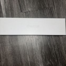 Apple Watch Series 8 GPS + Cellular 41mm Silver Stainless Steel Case with White Sport Band - M/L