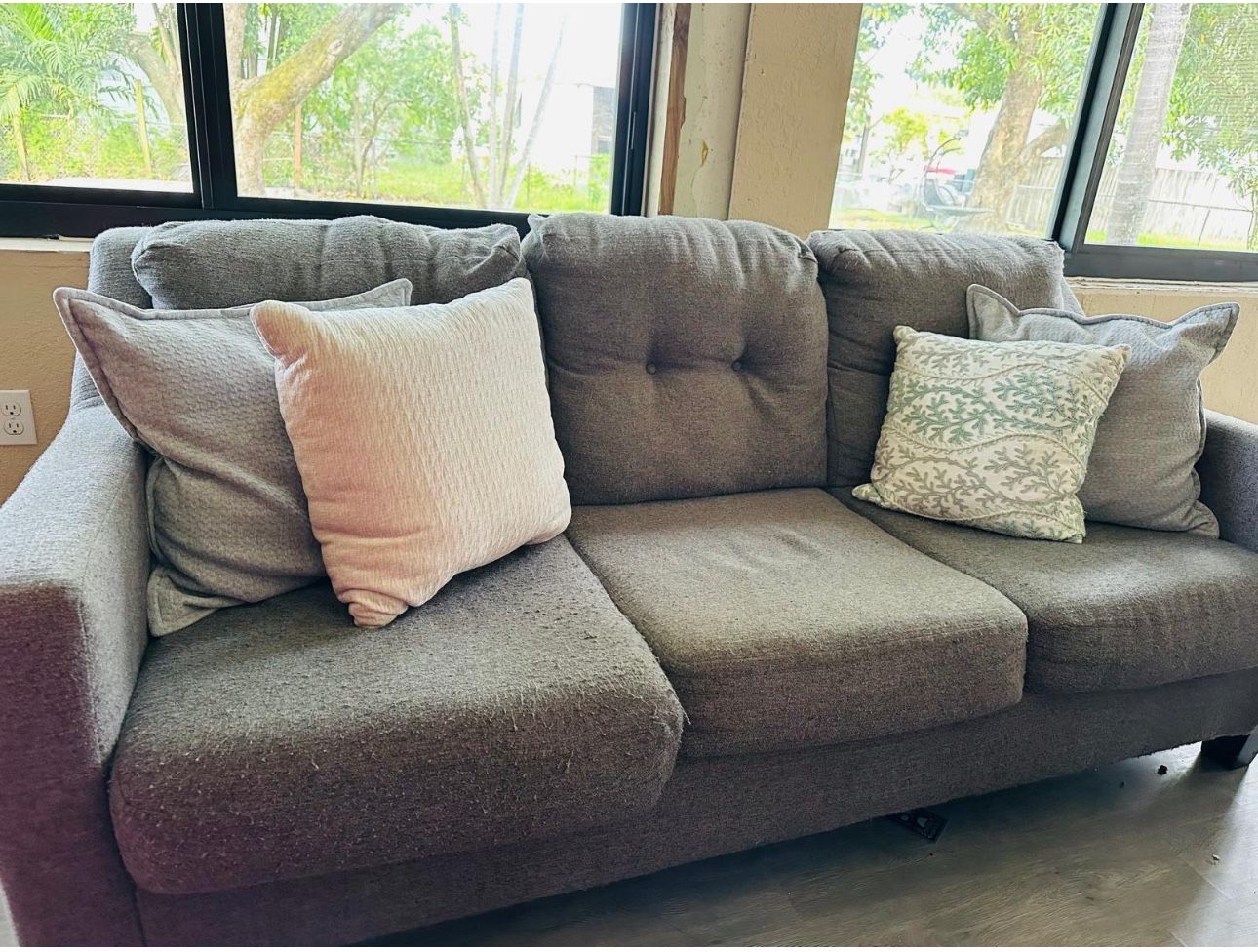 Sofa Set . Sofa and Loveseat