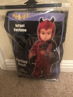 Baby devil costume 6-18 Months