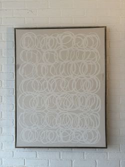 Gorgeous Modern Linen Canvas Artwork 